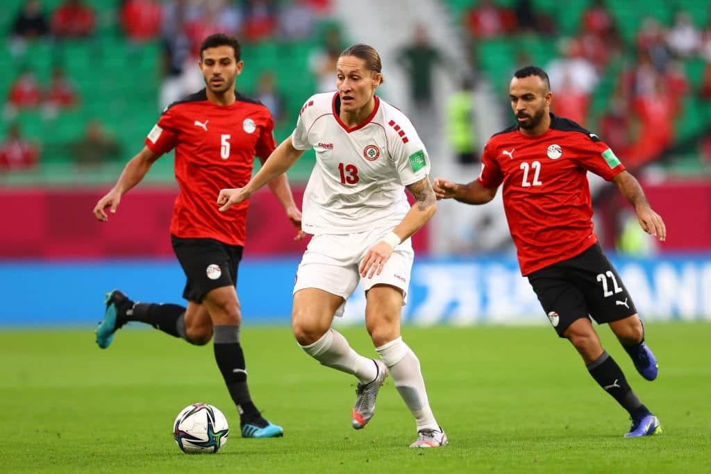 كأس العرب - مصر - لبنان 2