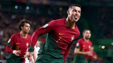 رونالدو - مباراة البرتغال ولوكسمبورج - تصفيات امم اوروبا