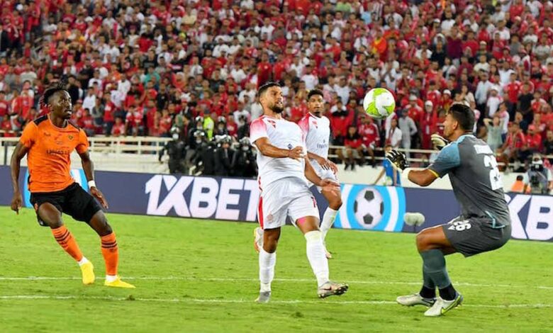 مباراة نهضة بركان والوداد الرياضي - الدوري المغربي