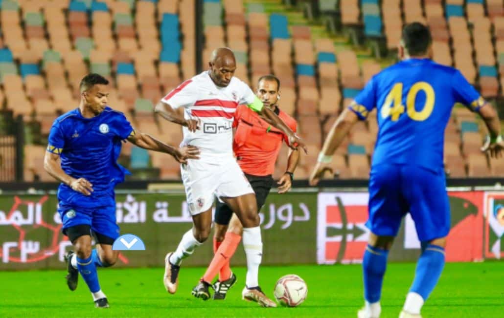 مباراة الزمالك ضد اسوان في الدوري المصري