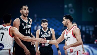 مصر ولبنان تعبران الأردن وكوت ديفوار في كاس العالم لكرة لسلة 2023