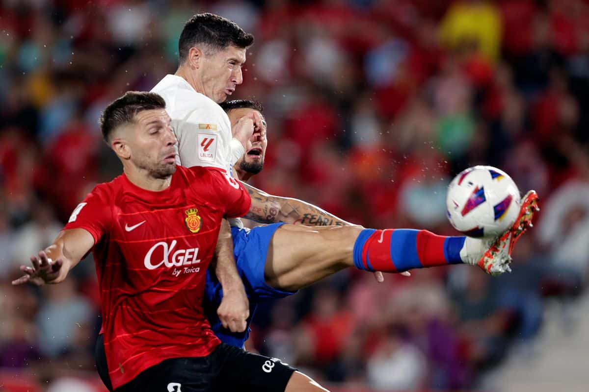 برشلونة ينجو من الهزيمة أمام ريال مايوركا في الدوري الاسباني